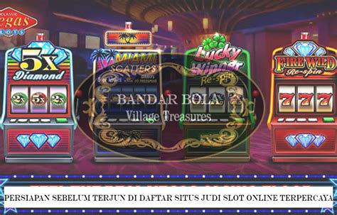 DAFTAR SITUS JUDI BOLA & SLOT ONLINE TERPECAYA.